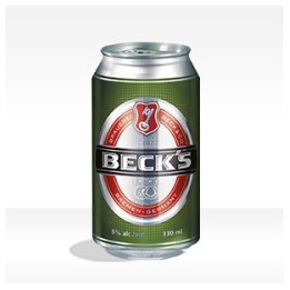 BIRRA BECK'S LATTINA - Formato 0,33 lt