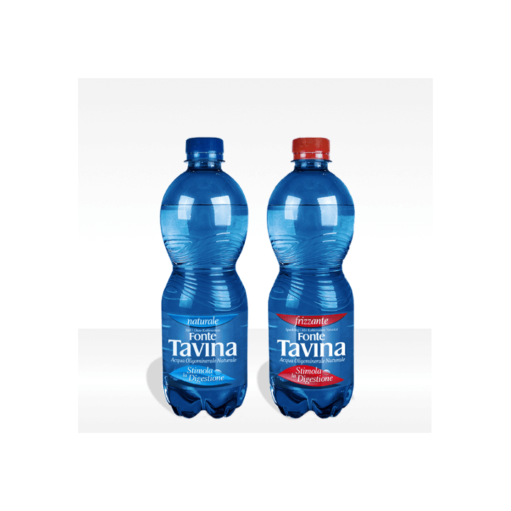 Acqua Tavina frizzante e naturale plastica vendita online