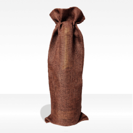Sacchetto regalo "Decor" marrone, confezione regalo per bottiglie vendita online