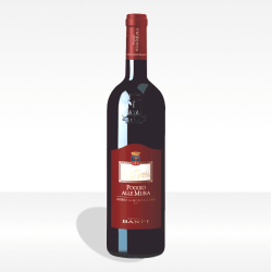 Rosso di Montalcino DOC "Poggio alle Mura" di Castello Banfi, vendita online