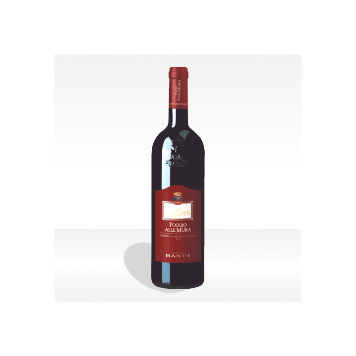 Rosso di Montalcino DOC "Poggio alle Mura" di Castello Banfi, vendita online
