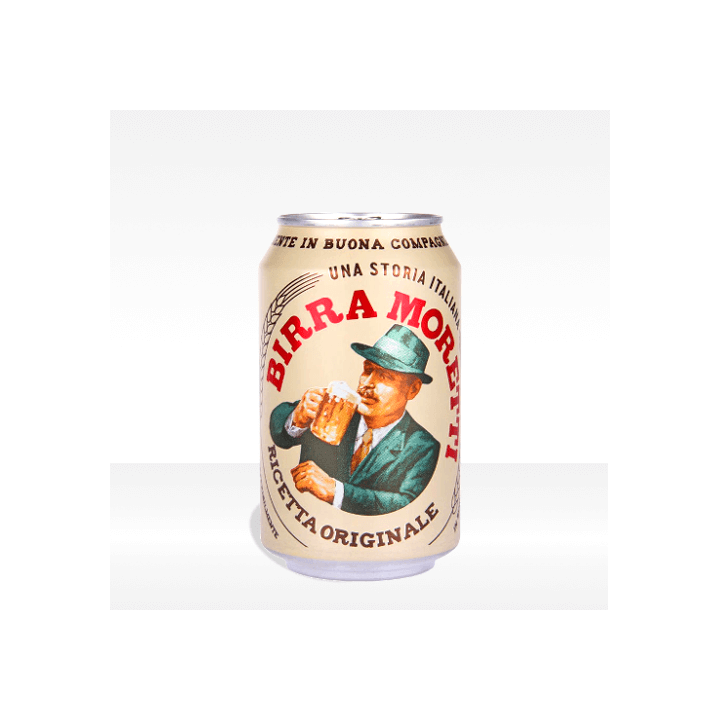 Birra Moretti 0,33 lattina