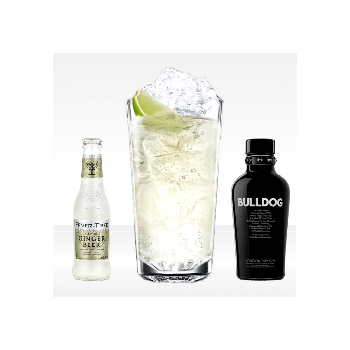 London Mule con fevertree ginger beer e bulldog gin