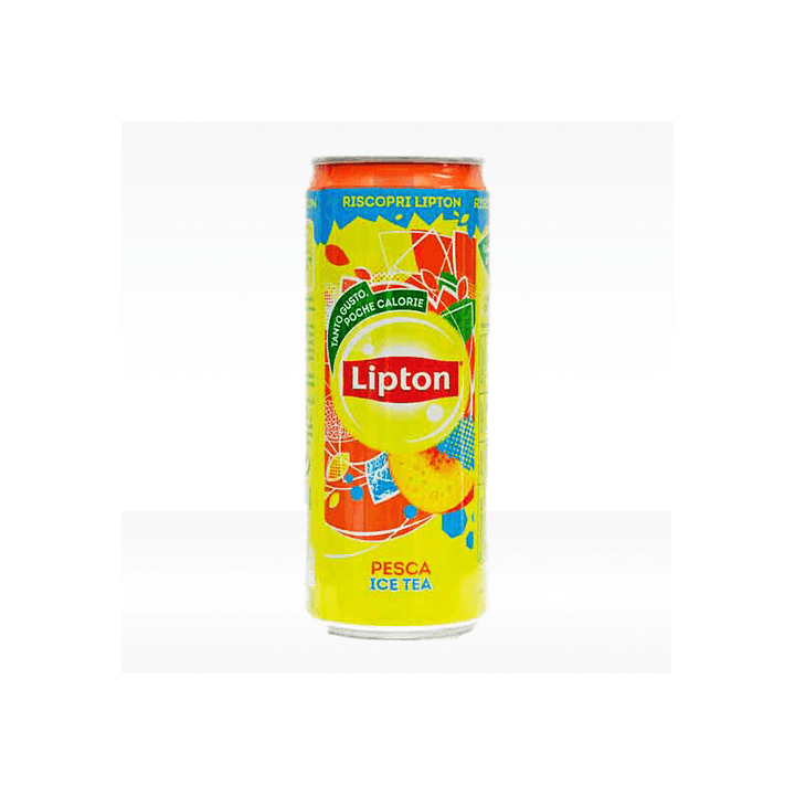 Tè freddo Lipton lattina pesca
