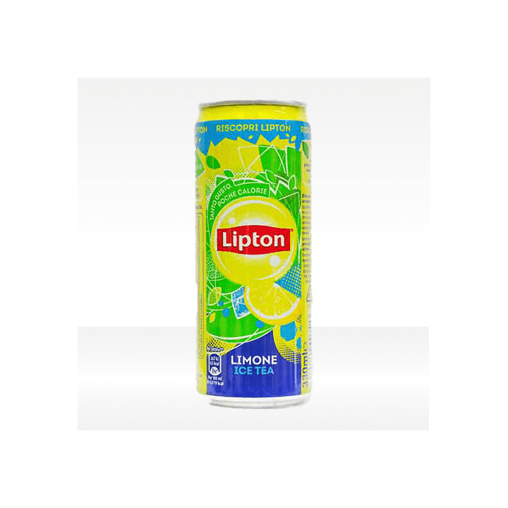 Tè freddo Lipton lattina limone