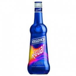 Vodka Keglevich K-GUAR Ginseng e Guaranà - Formato 0,70