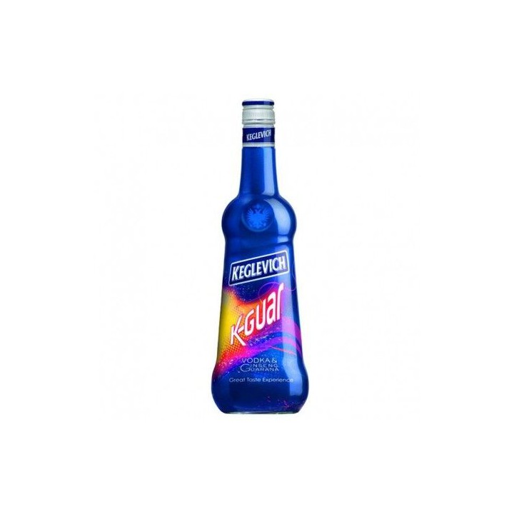 Vodka Keglevich K-GUAR Ginseng e Guaranà - Formato 0,70