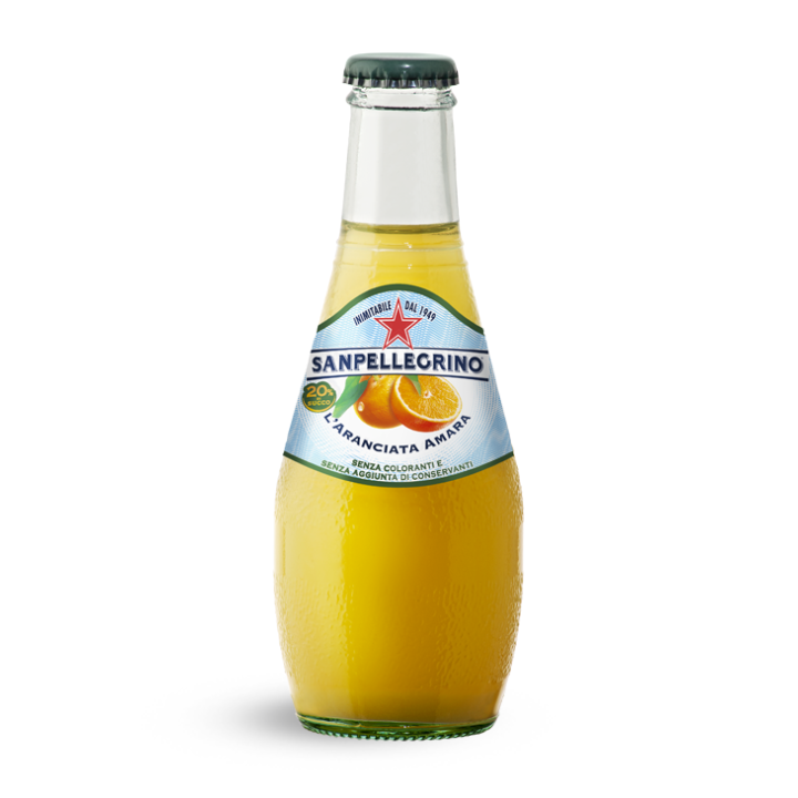 SANPELLEGRINO ARANCIATA AMARA VAP - Formato 0,20 lt