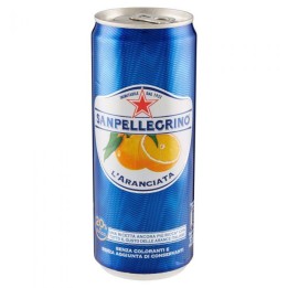 SANPELLEGRINO ARANCIATA DOLCE LATTINA - Formato 0,33 lt