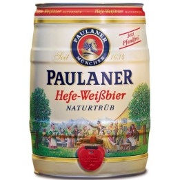 Fusto Birra Paulaner Hefe Weiss 5 litri