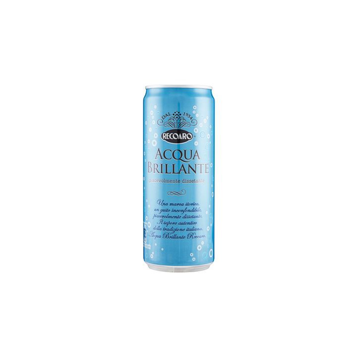 ACQUA BRILLANTE RECOARO LATTINA - Formato 0,33 lt
