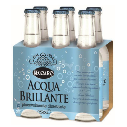 ACQUA BRILLANTE RECOARO - Formato 0,20 lt