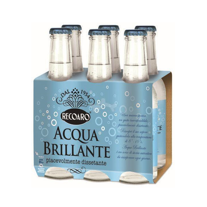 ACQUA BRILLANTE RECOARO - Formato 0,20 lt