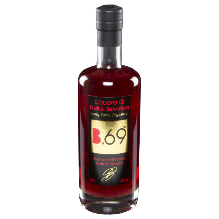 Liquore long drink digestivo di frutta selvatica Corniolo - B69