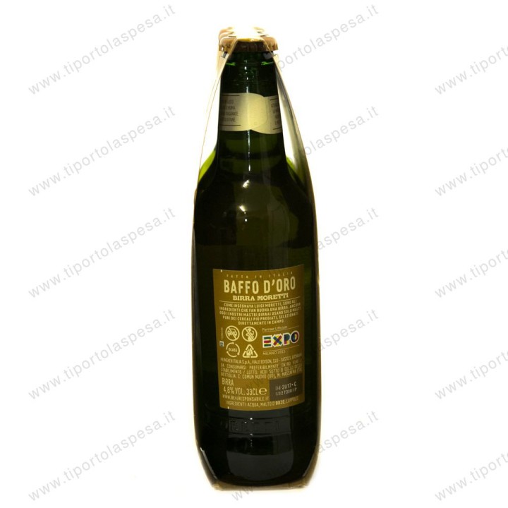 Birra Moretti 'Baffo d'Oro'