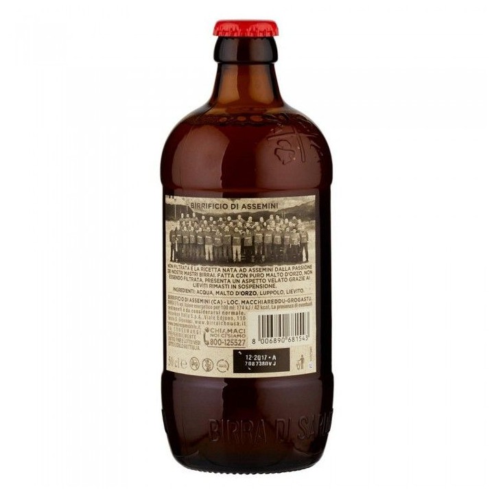 Birra Ichnusa non filtrata