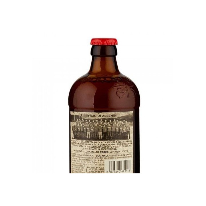 Birra Ichnusa non filtrata