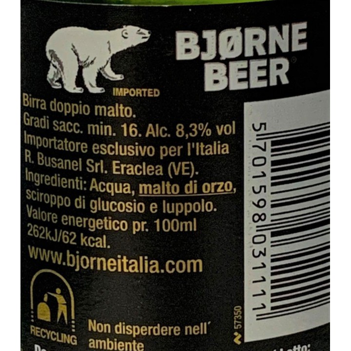 Birra Bjorne - Formato 0,33