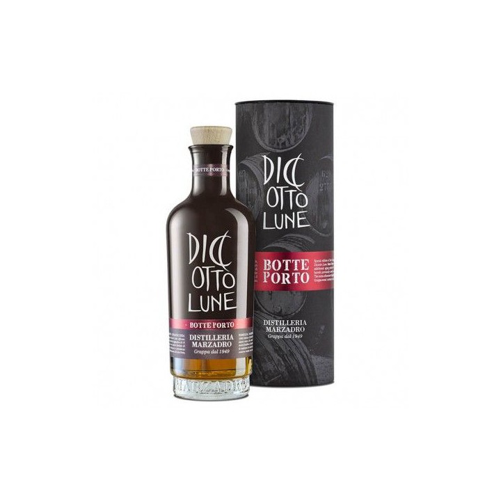 Grappa Trentina DOC 'Le Diciotto Lune' Riserva botte Porto grappa stravecchia - Marzadro
