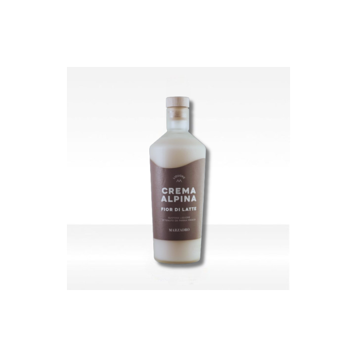 Creme Alpine - Gusto Fior di Latte 0.70l -Distilleria Marzadro