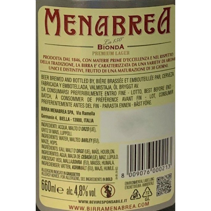 BIRRA MENABREA ORIGINAL 066x15