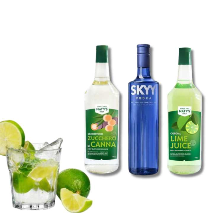 Caipiroska (kit per 20 cocktails)