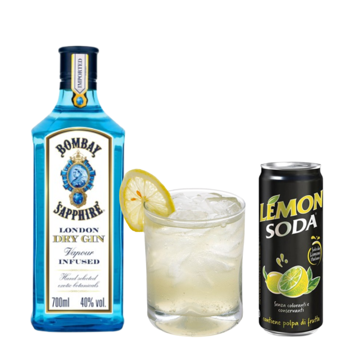 Gin Lemon (kit per 24 cocktails)