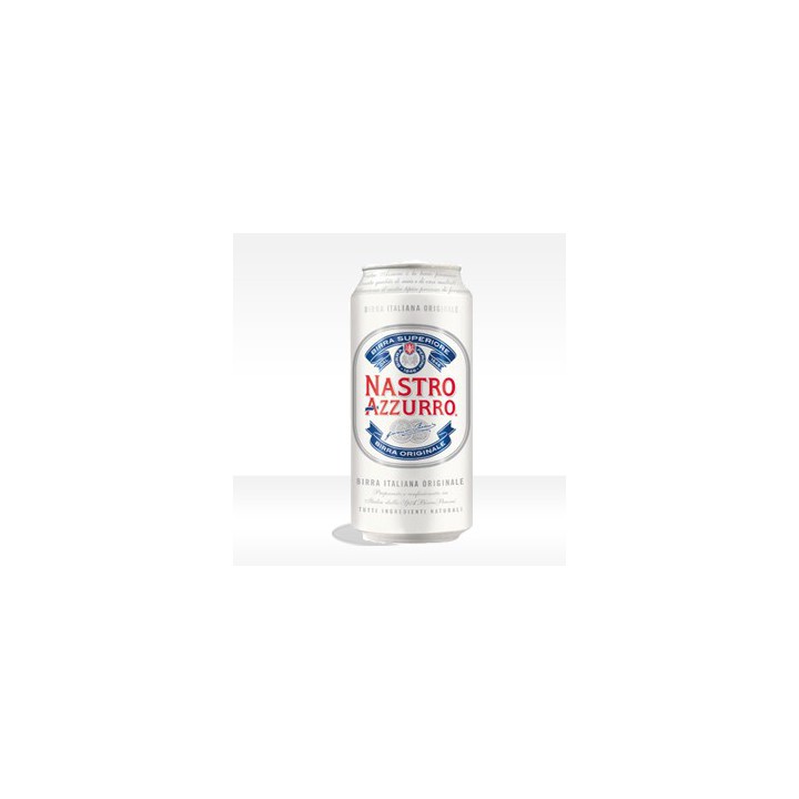 BIRRA NASTRO AZZURRO LATTINA - formato 0,33 lt